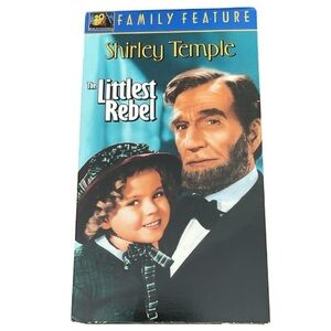 6/$25 VHS Shirley Temple The Littlest Rebel Movie Civil War 1935 Musical